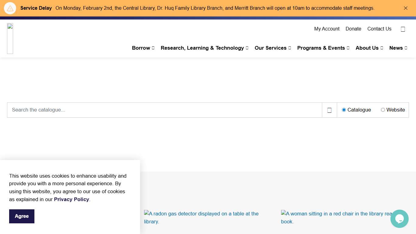 Home St. Catharines Public Library