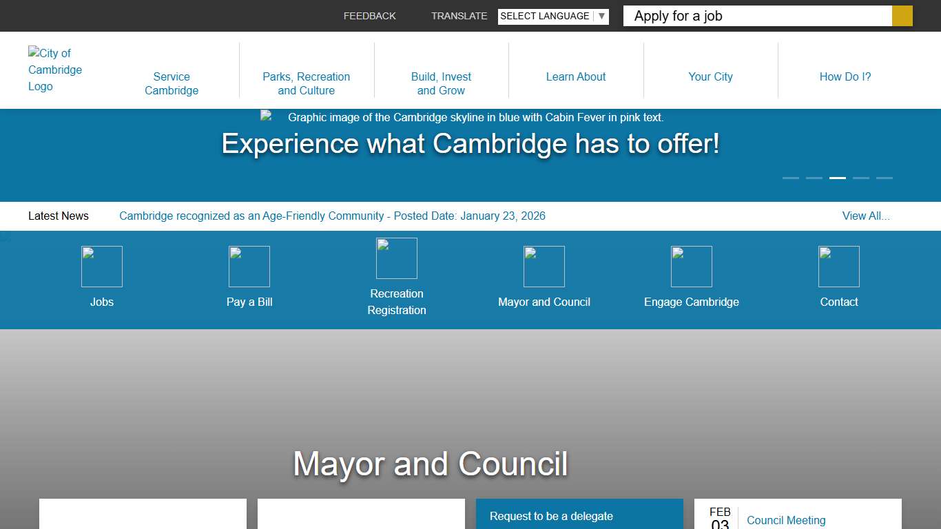 City of Cambridge